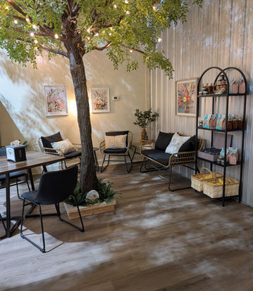 The Bees Knees Play Cafe Seating Area and Cafe in Arab, AL
