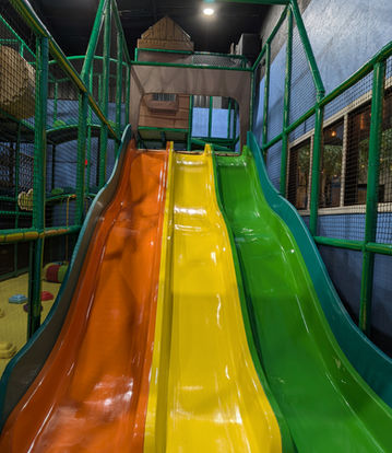 The Bees Knees Play Cafe Indoor Playground Slides